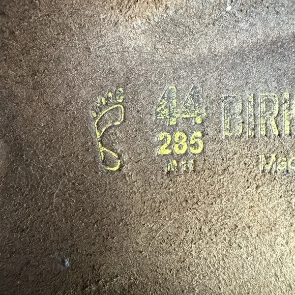 Men’s Birkenstock Milano Black Leather Brown Footbed - Picture 4 of 6